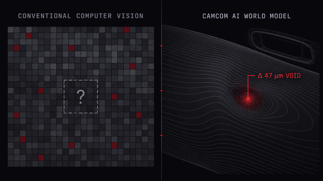 Physics over pixels.